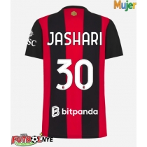 Camiseta AC Milan Ardon Jashari #30 Primera Equipación para mujer 2026-27 manga corta